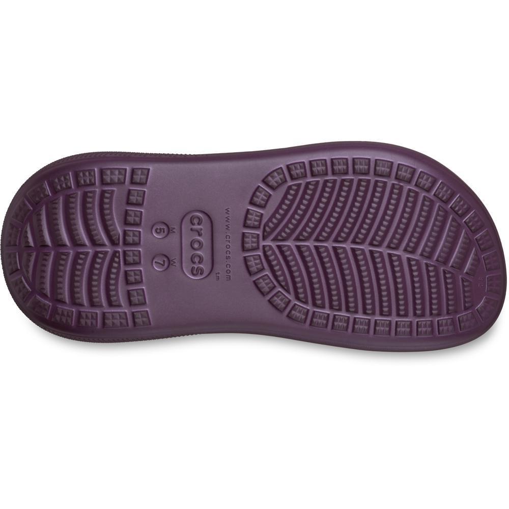 Sandália Crocs Classic Crush Platform Clog Plush Plum - 4