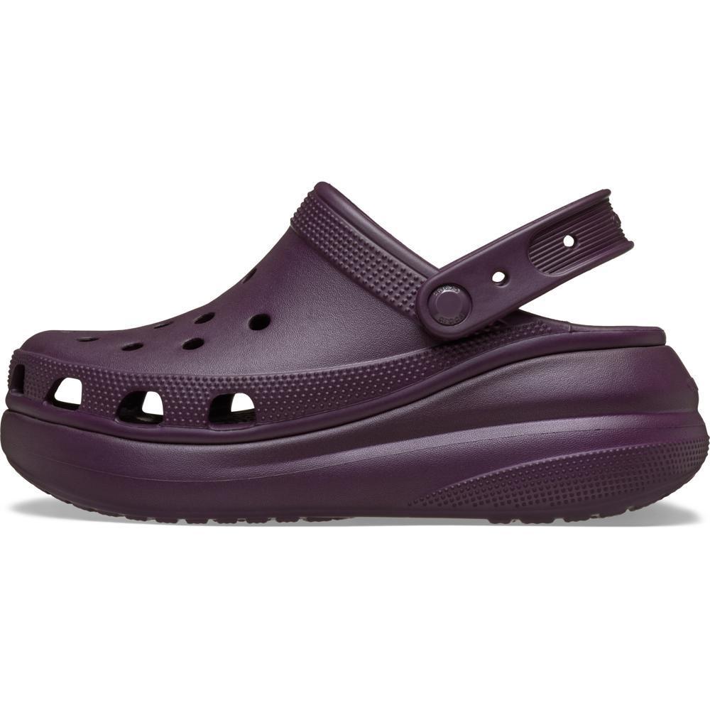 Sandália Crocs Classic Crush Platform Clog Plush Plum - 7