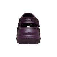 Sandália Crocs Classic Crush Platform Clog Plush Plum - 5