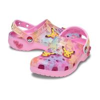 Sandália Crocs Pikachu Pink Classic Clog K Multi