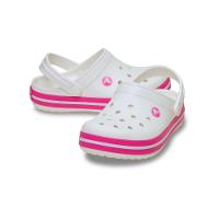 Sandália Crocs Crocband Clog K White/Pink Crush - 3