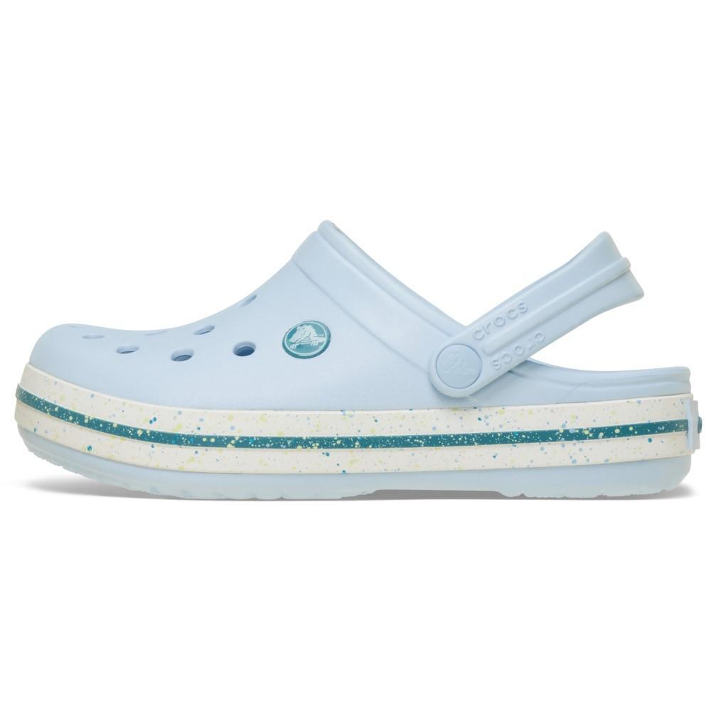 Sandália Crocs Crocband Speckled Band Clog T Blue Frost - 3