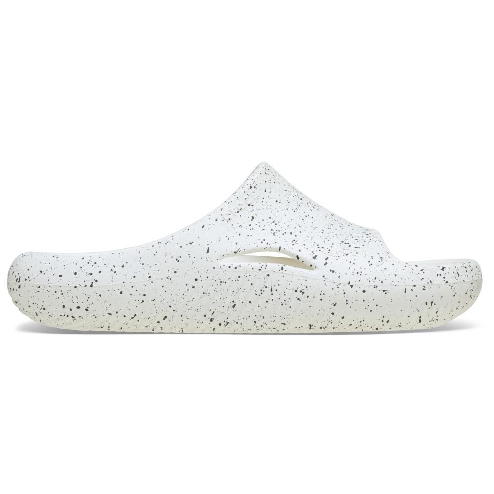 Chinelo Crocs Mellow Recovery Speckle Slide White - 1