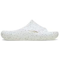 Chinelo Crocs Mellow Recovery Speckle Slide White - 1
