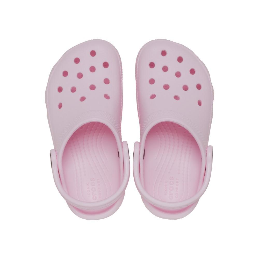 Sandália Crocs Classic Clog  T Pink Milk - 5
