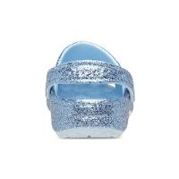 Sandália Crocs Classic Chunky Glitter Clog K Blue Frost - 7