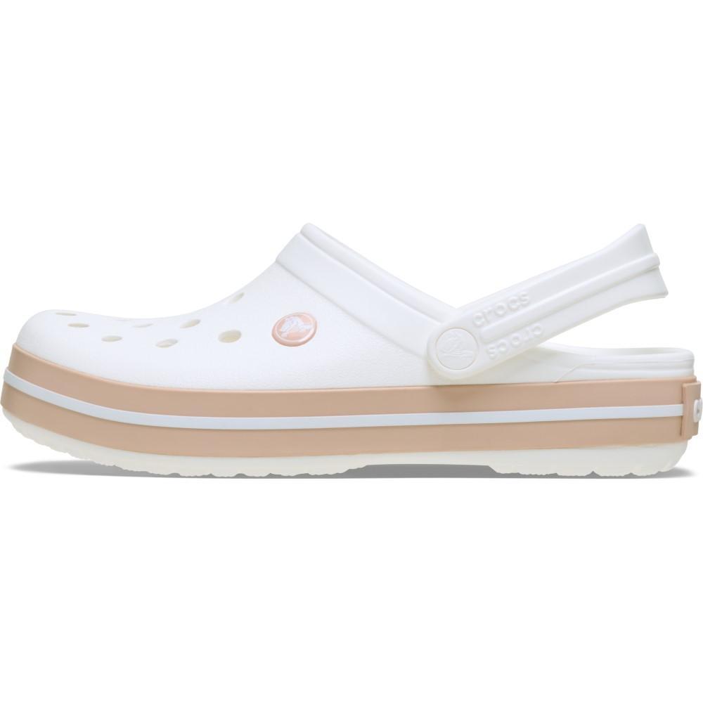 Sandália Crocs Crocband White/Pink Caramel - 2