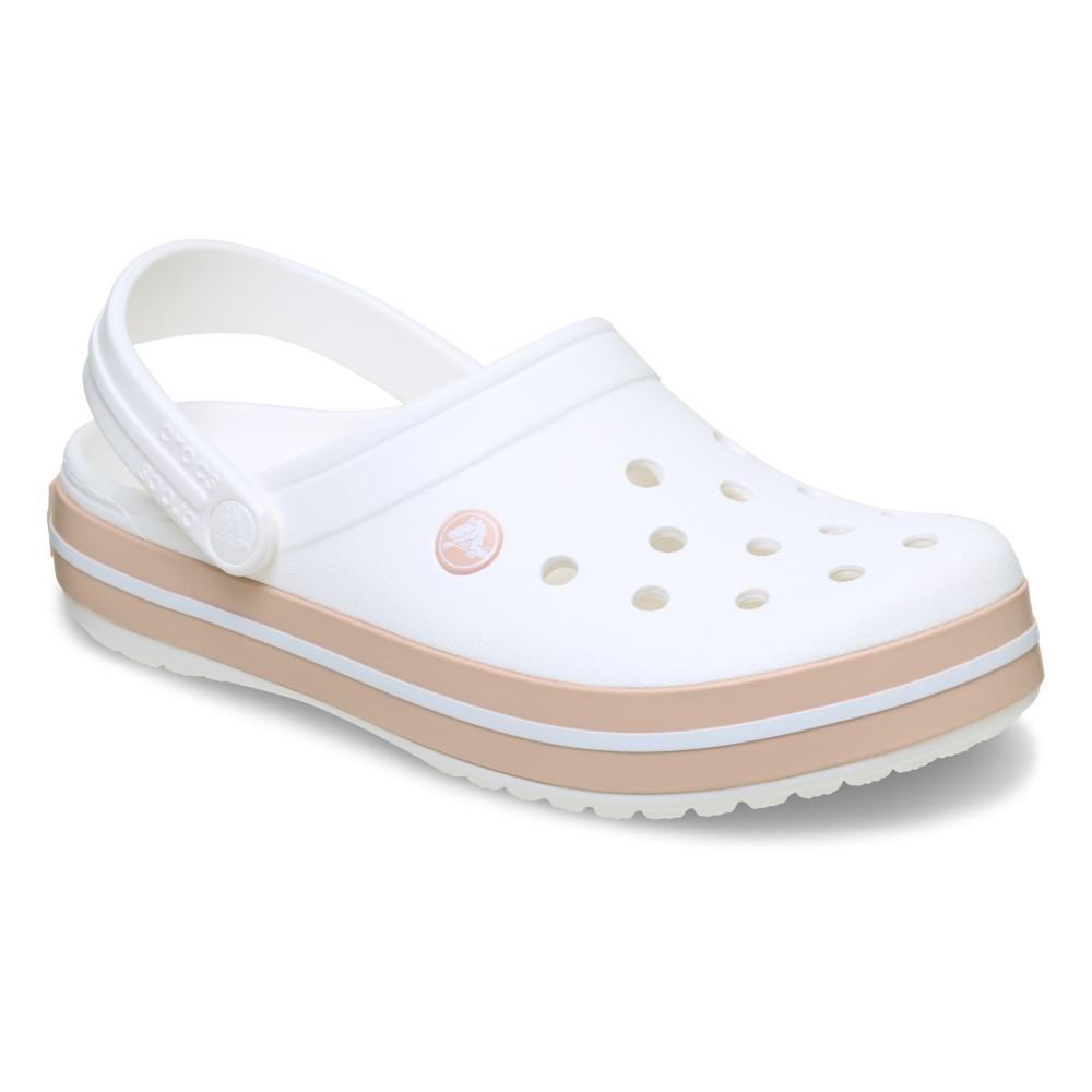 Sandália Crocs Crocband White/Pink Caramel - 3