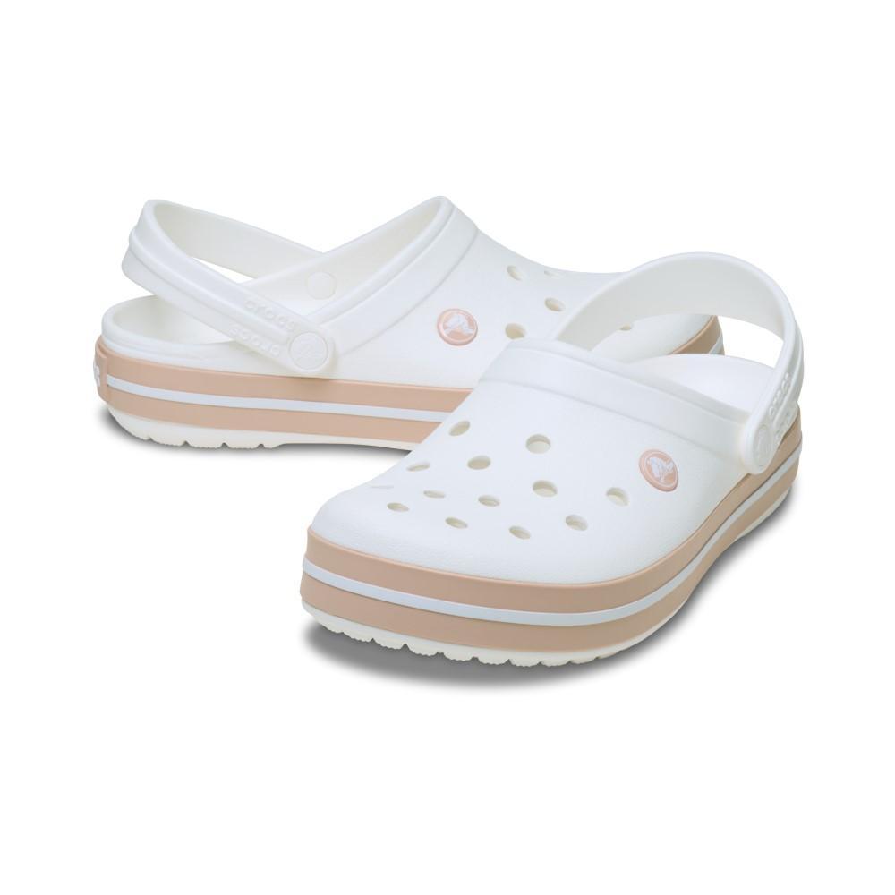Sandália Crocs Crocband White/Pink Caramel - 4