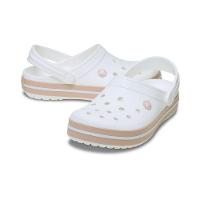 Sandália Crocs Crocband White/Pink Caramel