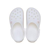 Sandália Crocs Crocband White/Pink Caramel - 5
