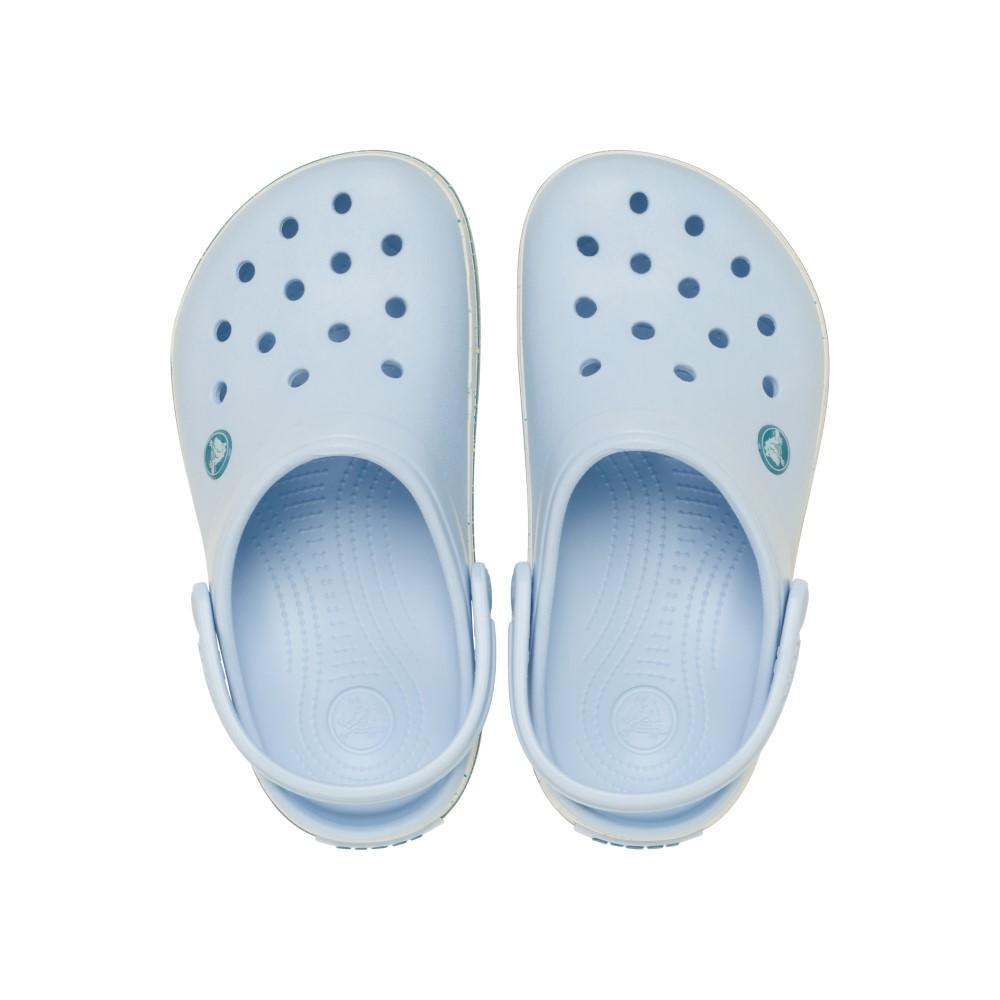 Sandália Crocs Crocband Speckled Band Clog K Blue Frost - 5