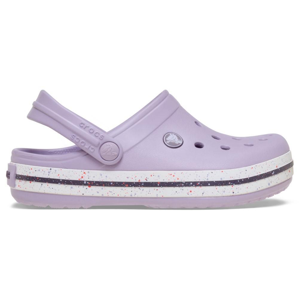 Sandálias Crocs Crocband Speckled Band Clog K Lavender - 1