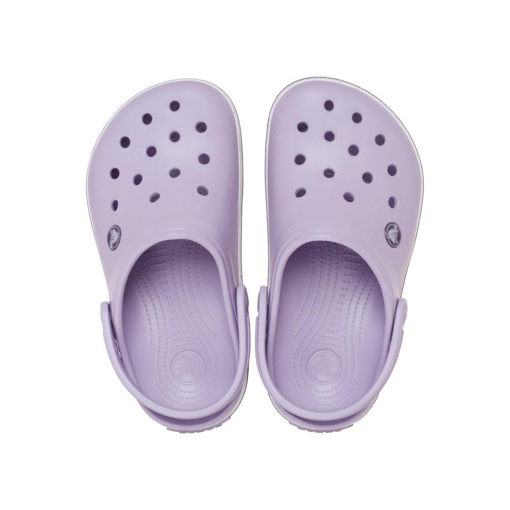 Sandálias Crocs Crocband Speckled Band Clog K Lavender - 5