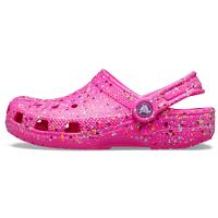 Sandália Crocs Classic Paint Splatter Clog T Pink Crush/Multi - 3