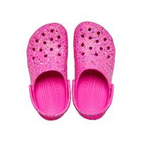 Sandália Crocs Classic Paint Splatter Clog T Pink Crush/Multi - 5