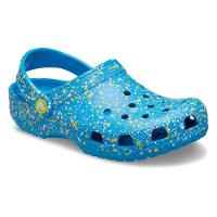 Sandália Crocs Classic Paint Splatter Clog T  Marina/multi - 2