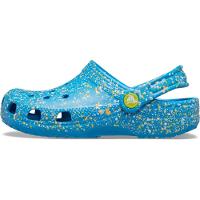 Sandália Crocs Classic Paint Splatter Clog T  Marina/multi - 3