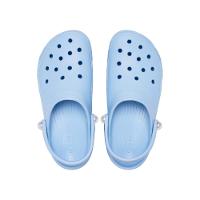 Sandália Crocs Classic Platform Pearl Clog Blue Calcite - 5