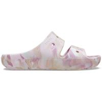 Sandália Crocs Classic Marbled Sandal V2 Quartz/Multi - 1
