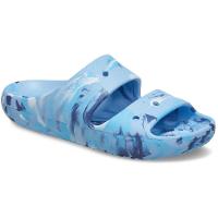 Sandália Crocs Classic Marbled Sandal V2 Blue Calcite/Multi - 2