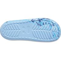 Sandália Crocs Classic Marbled Sandal V2 Blue Calcite/Multi - 6