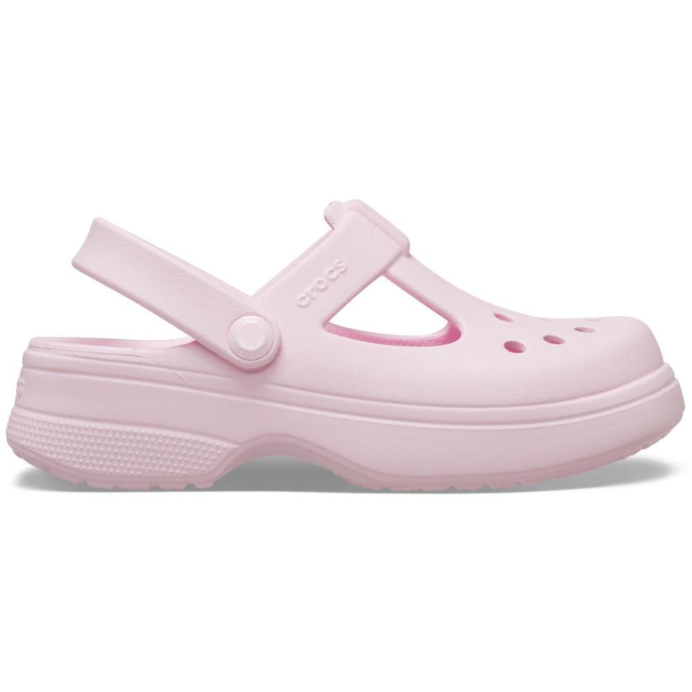 Sandália Crocs Classic Y Jane Clog T Pink Milk - 1