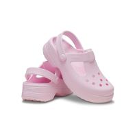 Sandália Crocs Classic Y Jane Clog T Pink Milk