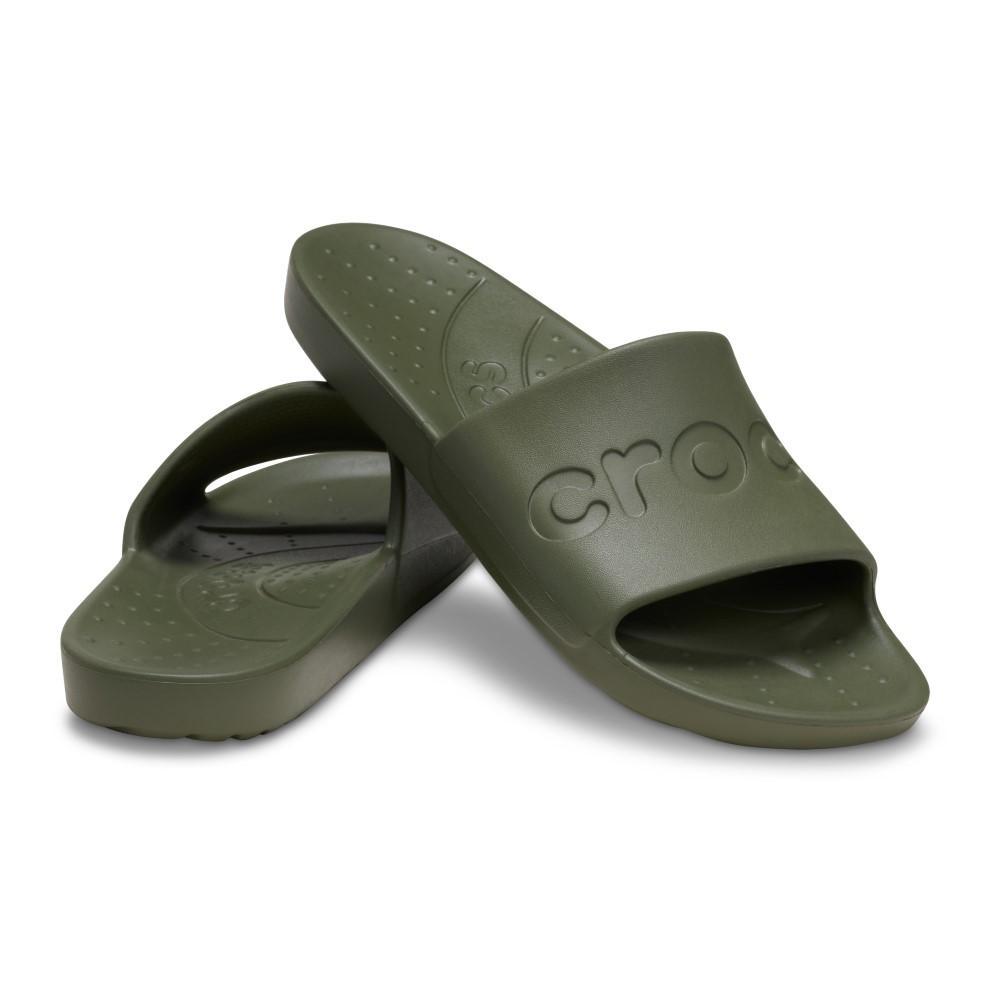 Chinelo Crocs Slide Army Green - 4