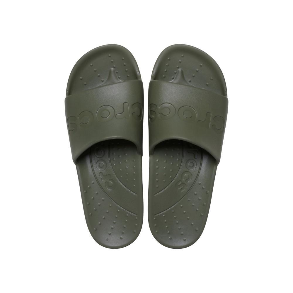 Chinelo Crocs Slide Army Green - 5