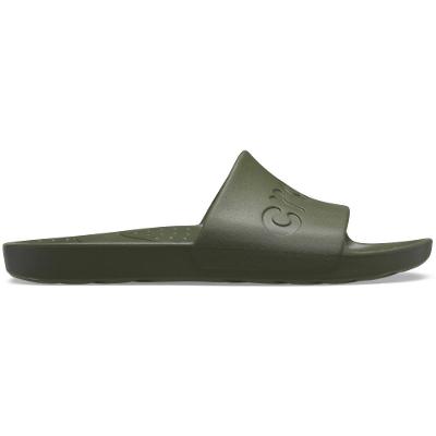 Chinelo Crocs Slide Army Green