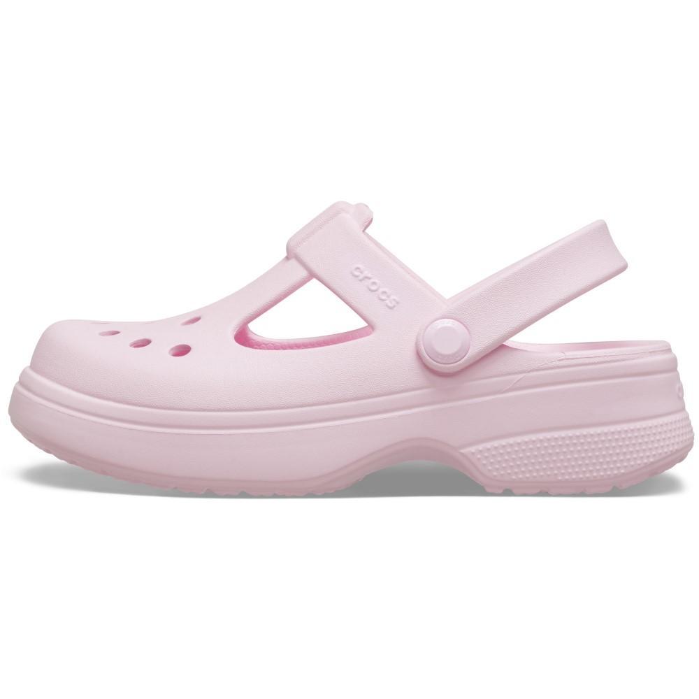 Sandália Crocs Classic Y Jane Clog K Pink Milk - 3