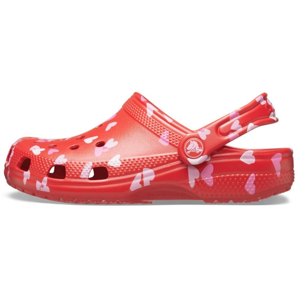 Sandália Crocs Classic Valentines Day Clog K Cherry Red - 3
