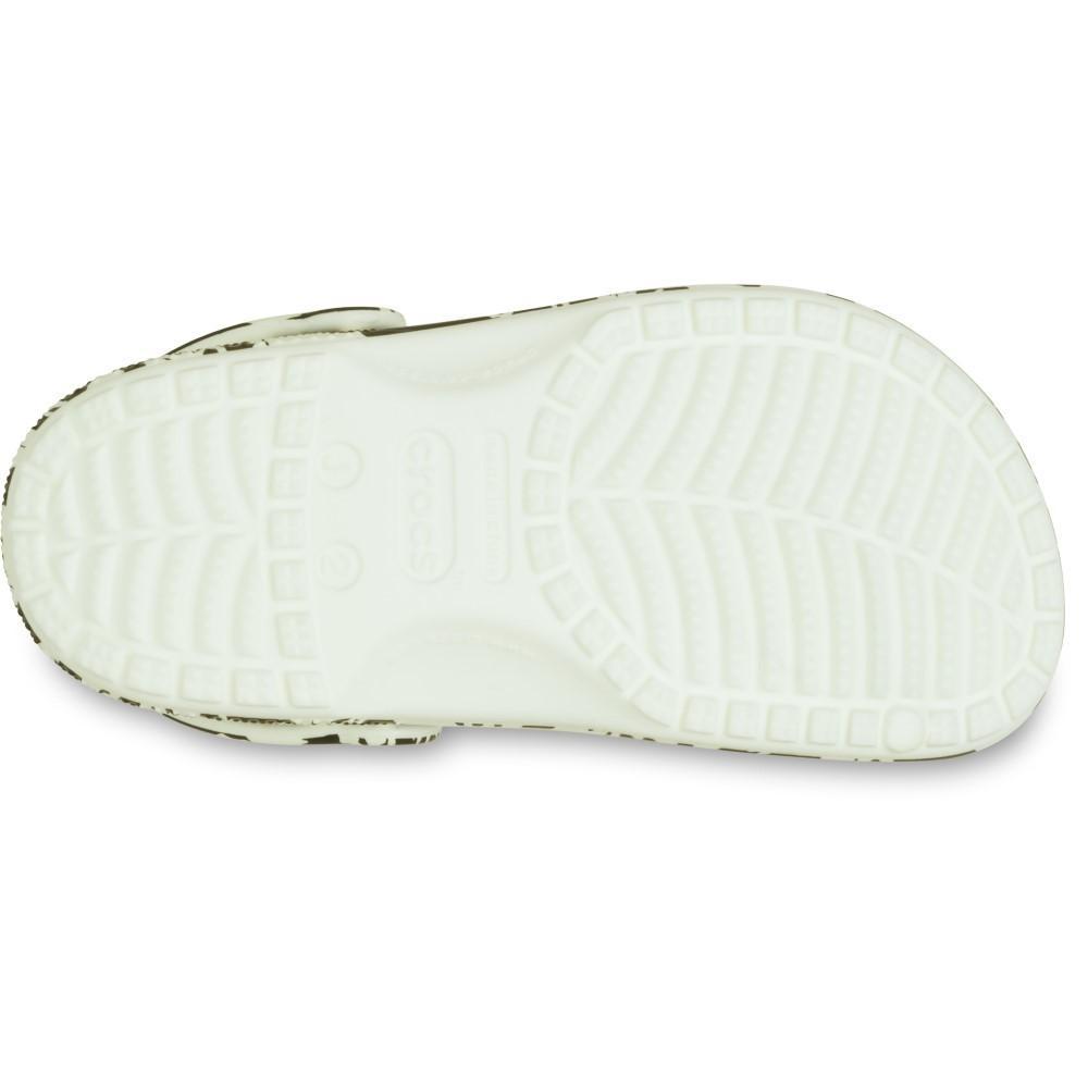 Sandália Crocs Classic Glow Dino Clog K Glow Green - 6