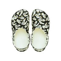 Sandália Crocs Classic Glow Dino Clog K Glow Green - 5