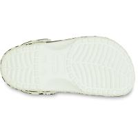 Sandália Crocs Classic Glow Dino Clog K Glow Green - 6