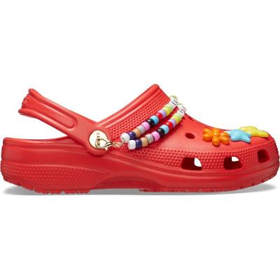 Sandália Crocs Classic Friendship Cowgirl Clog Cherry Red