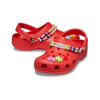 Sandália Crocs Classic Friendship Cowgirl Clog Cherry Red