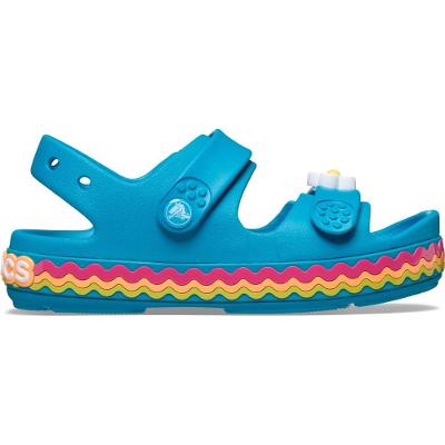 Sandália Crocs Crocband Cruiser Ric Rac Sandal T Marina