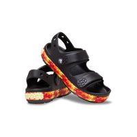 Sandália Crocs Crocband Cruiser Flames Sandal K Black