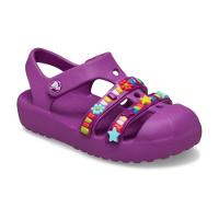 Sandália Crocs Classic Beaded Fisherman T Grapeberry - 2