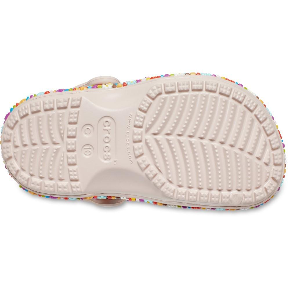 Sandália Crocs Classic Beaded Band Clog T Quartz - 6