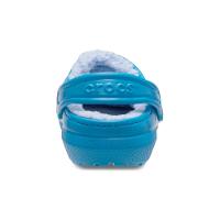 Sandália Crocs  Classic Lined Clog T Marina - 7