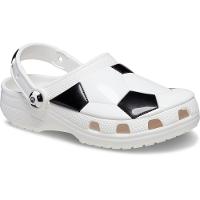 Sandália Crocs Classic Bola Futebol Clog K White/Black - 2