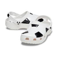 Sandália Crocs Classic Bola Futebol Clog K White/Black