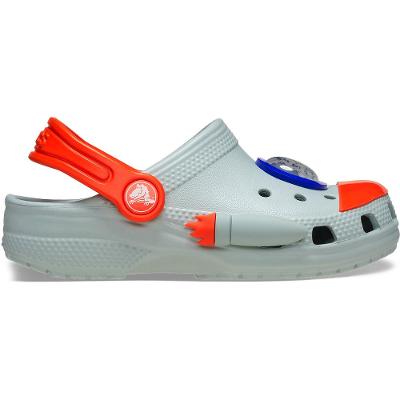 Sandália Crocs Classic Rocket Ship Clog T Mirage