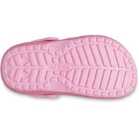 Sandália Crocs Classic Lined Glitter Clog T Pink Tweed - 6