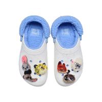 Sandália Crocs Zootopia Lined Platform Clog Multi - 5