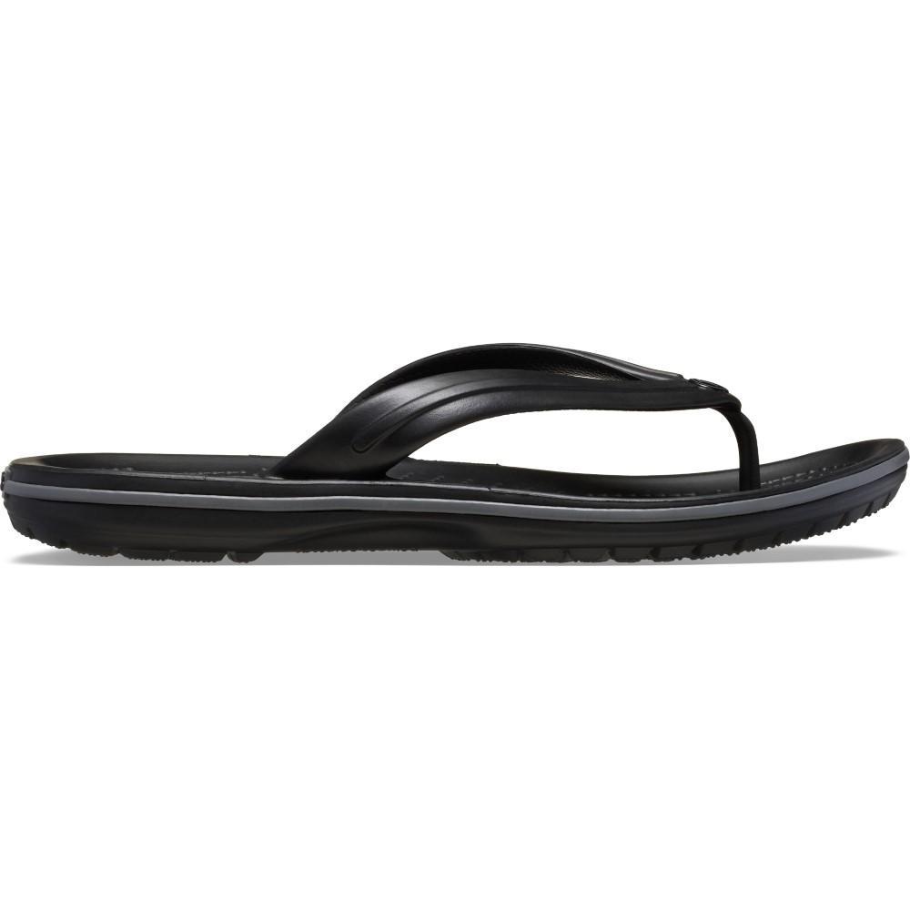 Chinelo crocs crocband flip black/slate grey - 1