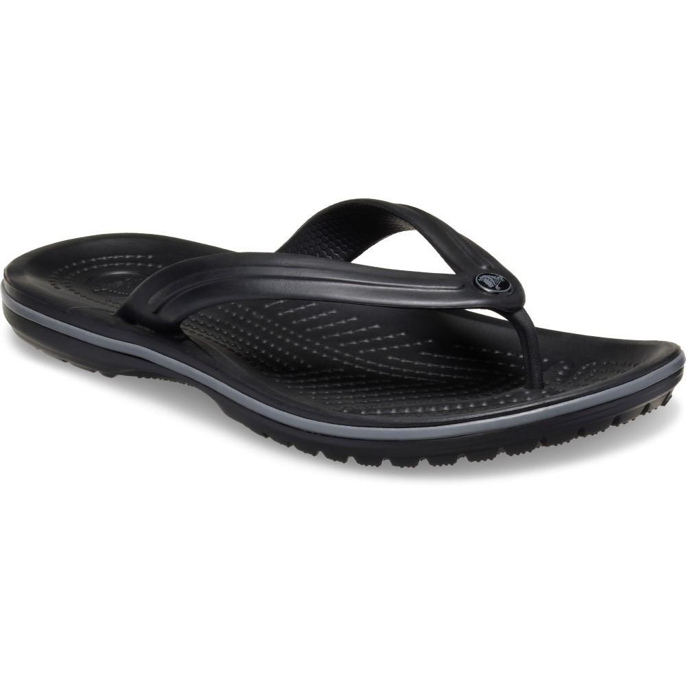 Chinelo crocs crocband flip black/slate grey - 2